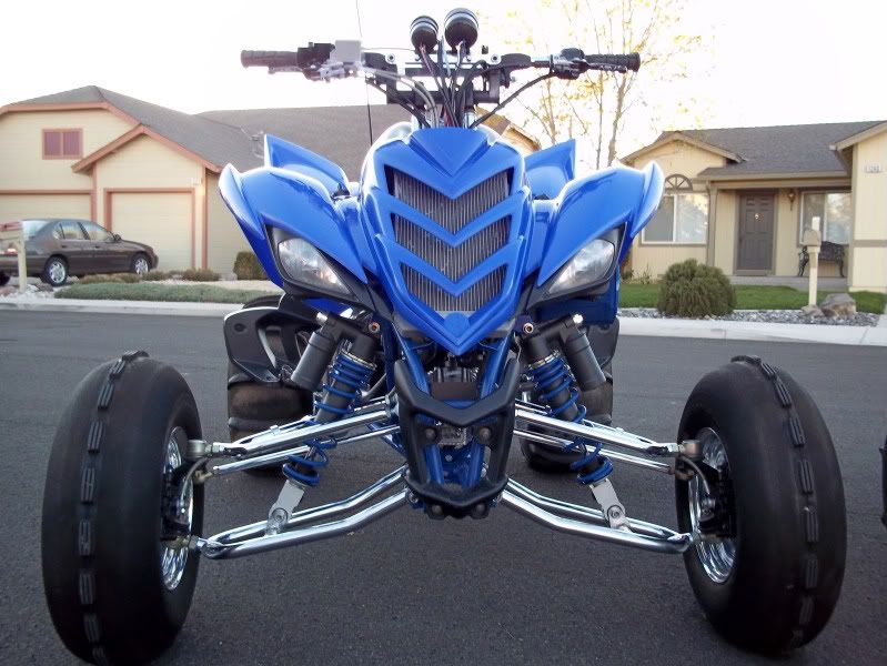 Chromed Wicked +2 A Arms Custom SE shocks Raptor 700 Modded Raptors Forum