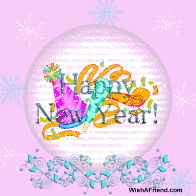 New Year glitter graphic