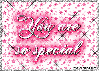 Valentine's Day glitter graphic