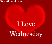 Wednesday Facebook Graphic - I Love Wednesday