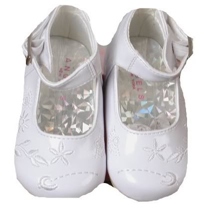 Baby Girl White Dress Shoes