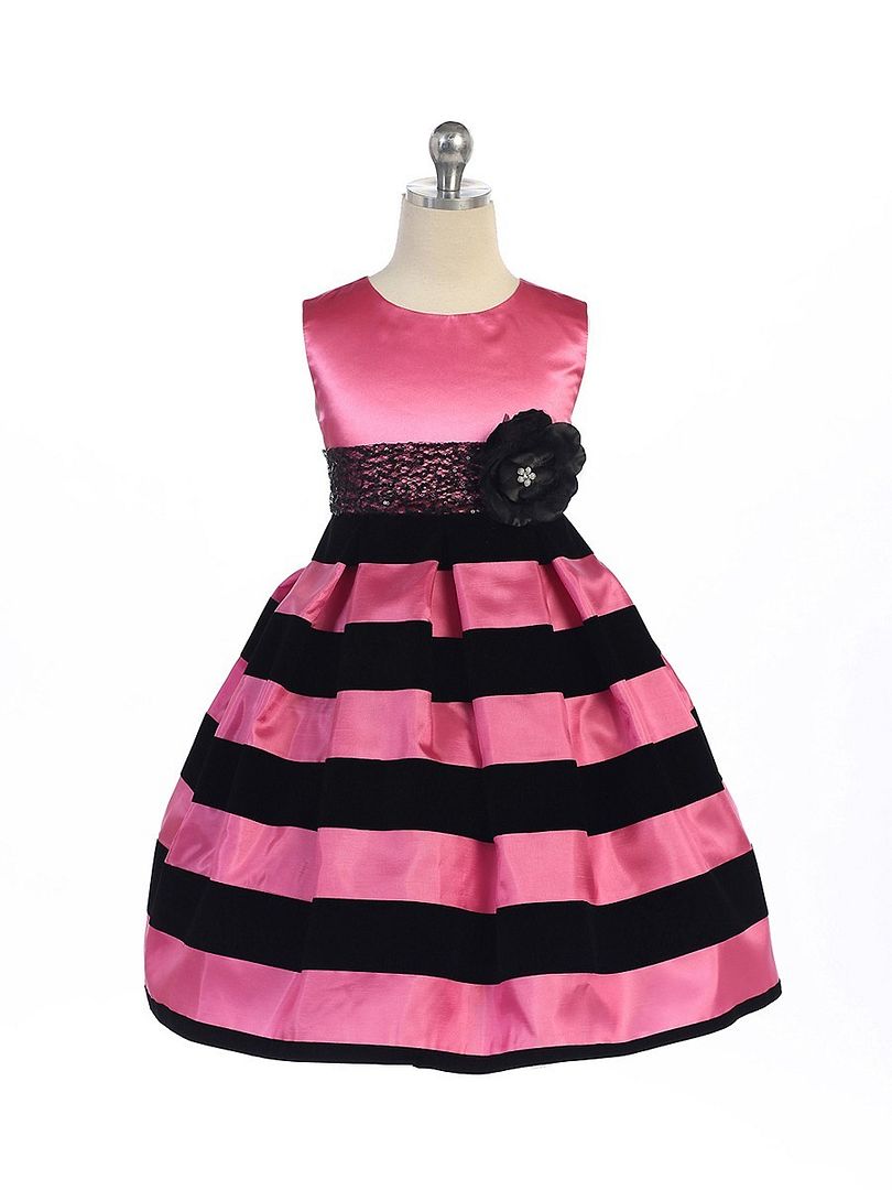 Crayon Kids USA Posh Silver//Pink Floral Embroidered Flower Girl Holiday Dress