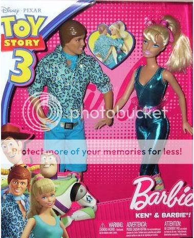 Toy Story 3 Barbie and Ken Dolls Gift Set BNIB VHTF